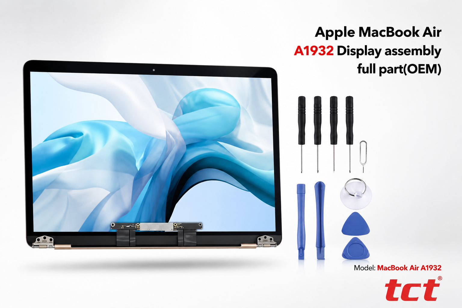 MACBOOK AIR A1932 LCD DISPLAY ASSEMBLY 13 INCH 2019