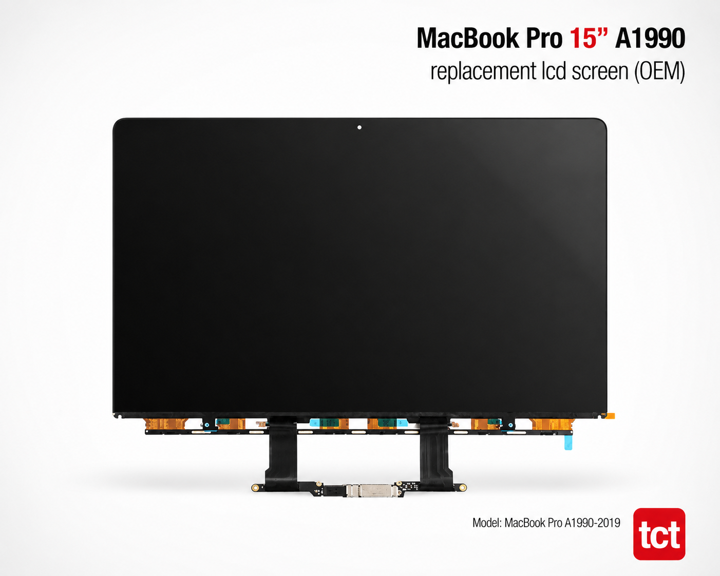 MACBOOK PRO A1990 LCD 2018-2019 REPLACEMENT LCD SCREEN (OEM)