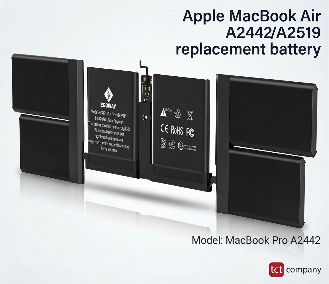 MACBOOK PRO A2442, BATTERY A2519 YEAR (A GRADE)