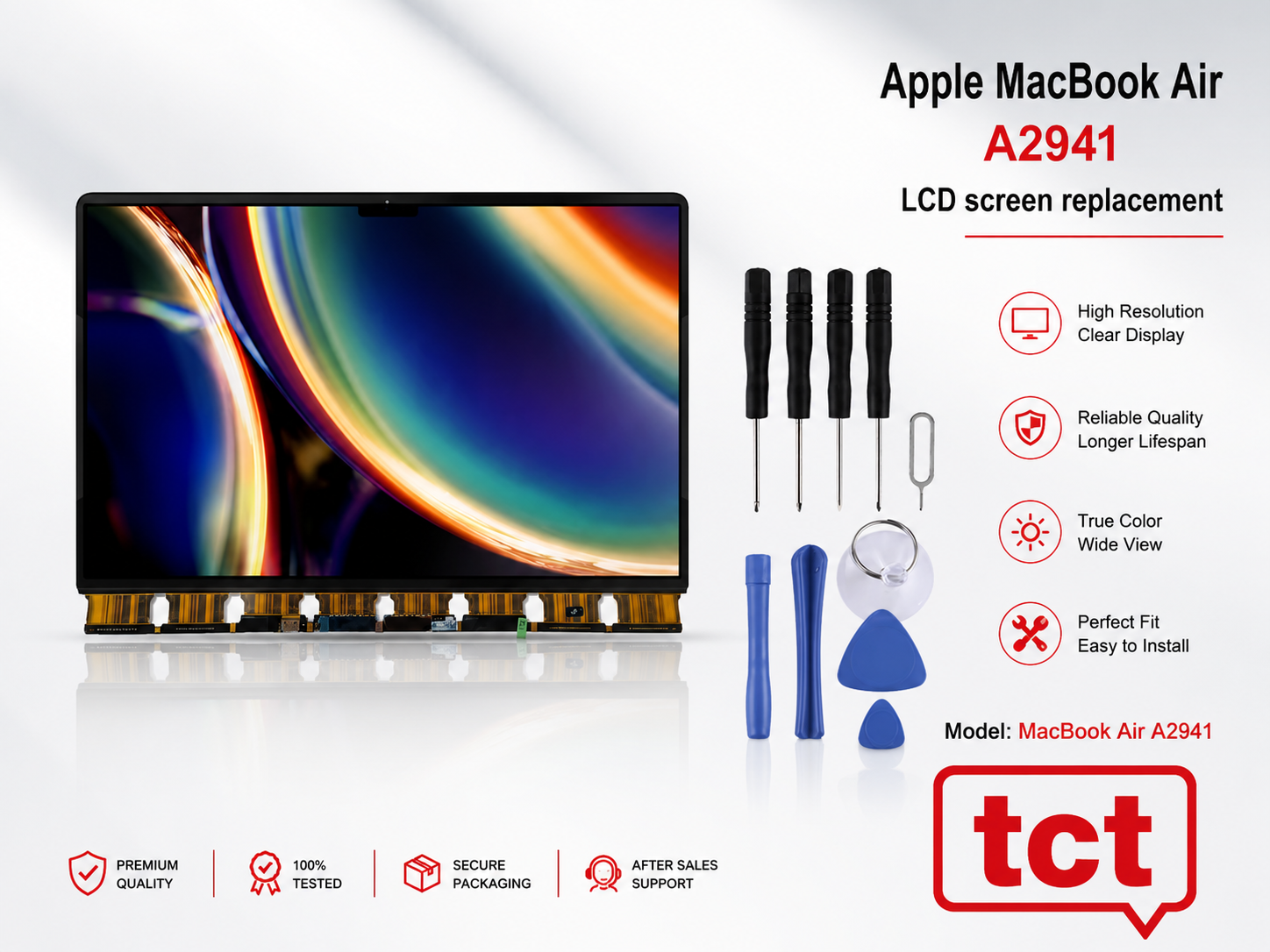 MACBOOK AIR A2941 - LCD 15 INCH 2023 LCD SCREEN (OEM)