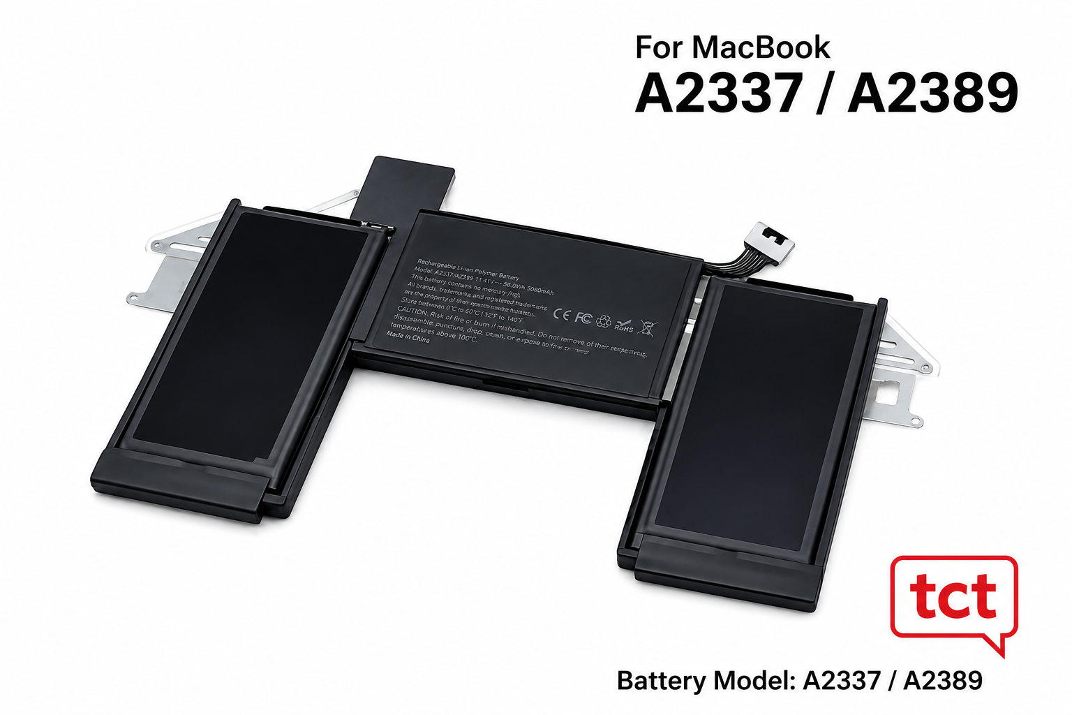MACBOOK AIR A2337 M1 REPLACEMENT BATTERY A2389 YEAR 2020 (A GRADE)