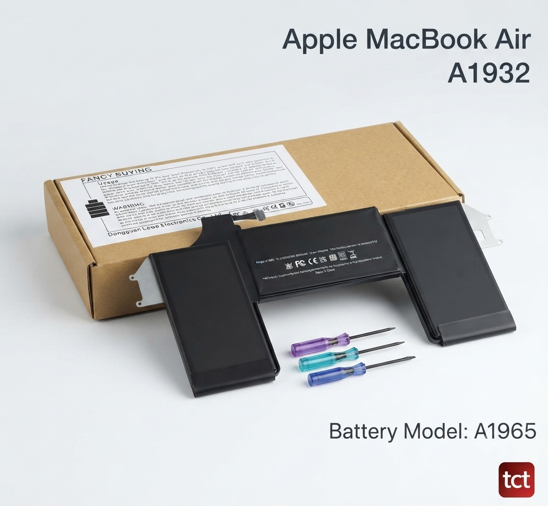 MACBOOK AIR A1932, BATTERY A1965 YEAR 2019 (A GRADE)