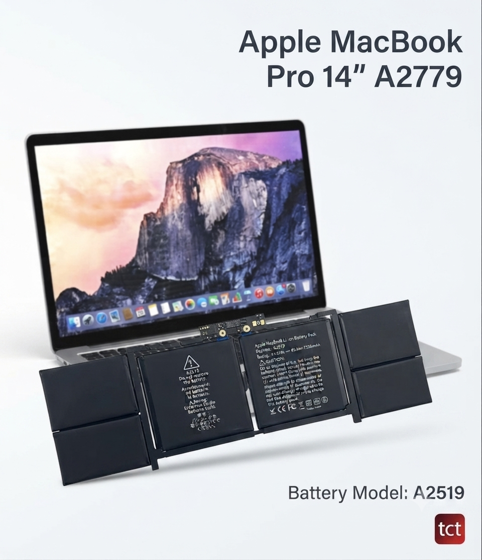 MACBOOK PRO A2779, BATTERY A2519 YEAR 2021 (A GRADE)