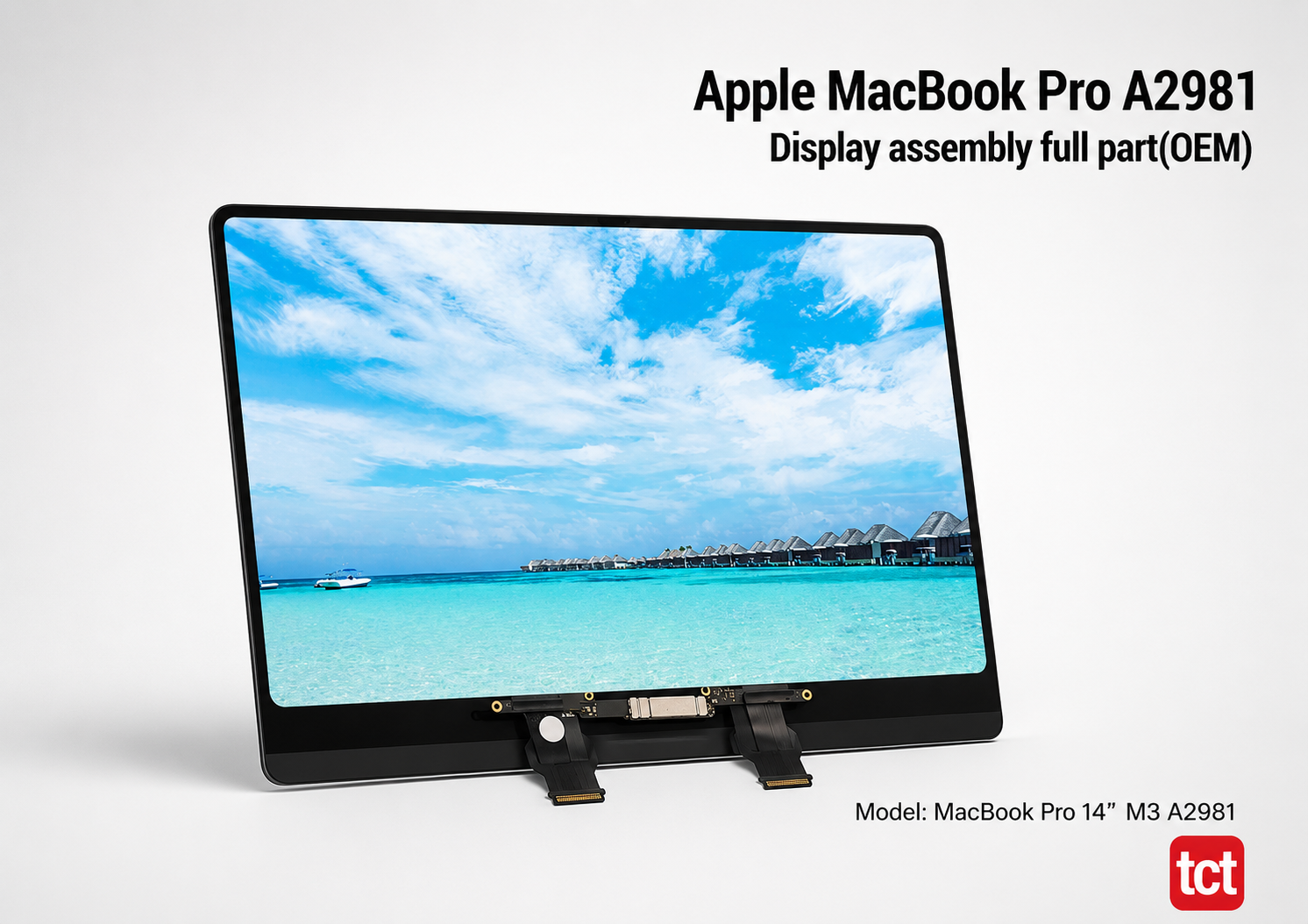 MACBOOK PRO A2981 M3 FULL ASSEMBLY LCD 14 INCH 2023