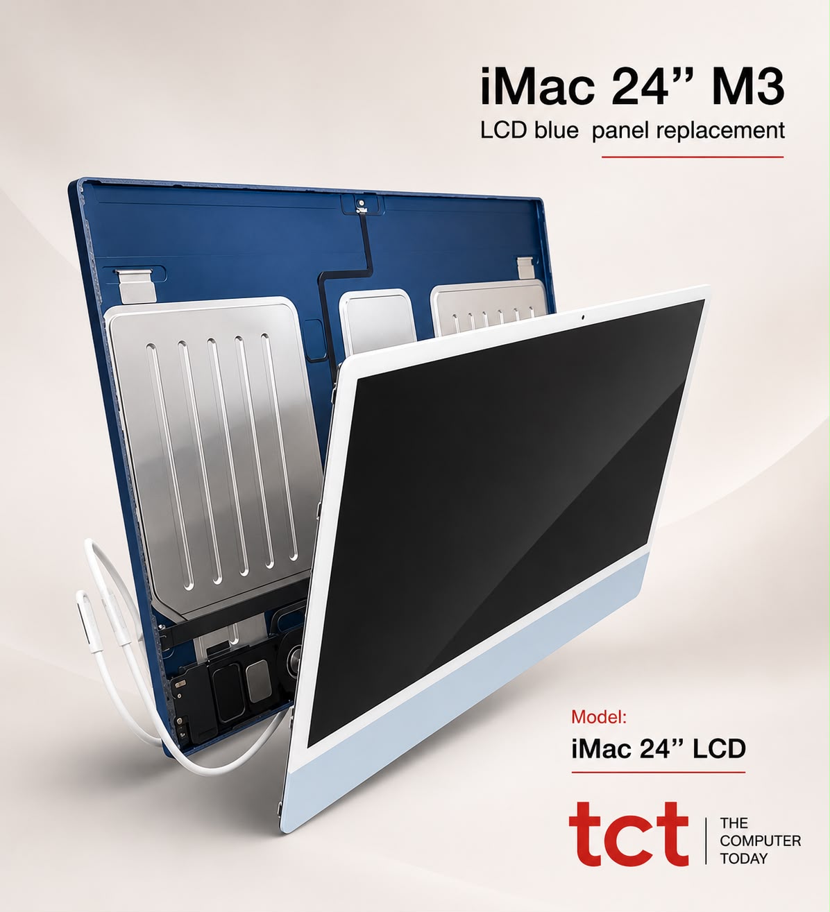 iMac 24 Inch M3 LCD Replacement (Blue Panel)